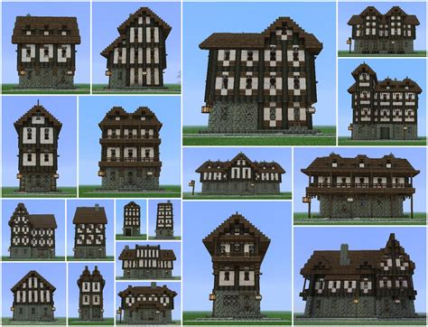 Medieval Building Pack (19 Buildings) Minecraft Map