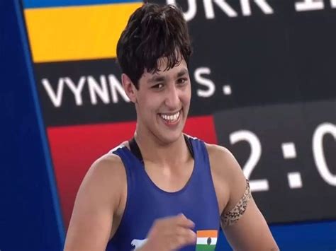 first indian women wrestler anshu malik – PressWire18