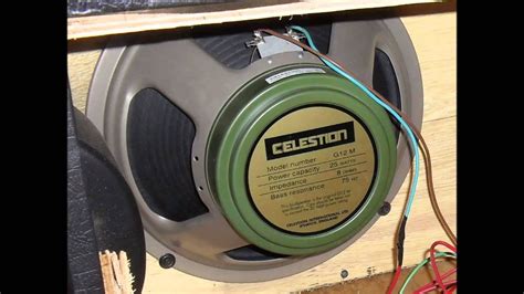 Celestion v30 vs Celestion Greenback G12m - Marshall jcm 800 2204 + Vox ...