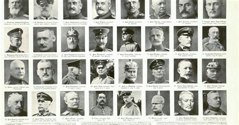 WW1 Leaders - German Army Leaders - Part 1 - WW1 Information