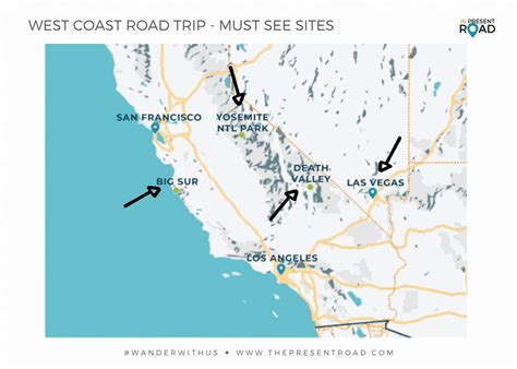 Ultimate California Road Trip itinerary — The Present Road | California travel road trips ...