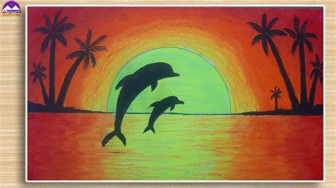 Dolphin Sunset