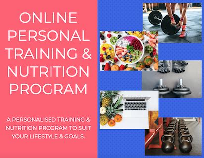 ONLINE PERSONAL TRAINING & NUTRITION PROGRAM – PREMIUM PLAN – Breda ...