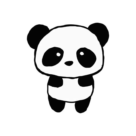 Cute Baby Panda SVG - Etsy