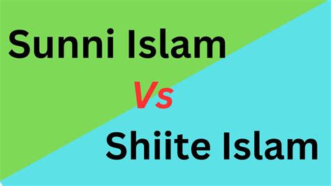 What Is The Difference Between Sunni and Shiite Islam? - Core Differences