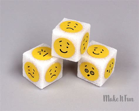 Teach Me! - Emoji Dice | Make It Fun Blog