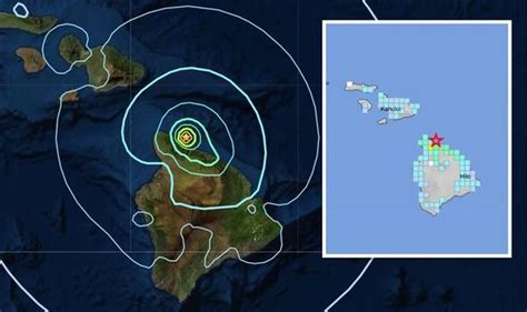 Earthquake in Hawaii today: Magnitude 5 tremors rock Big Island | Science | News | Express.co.uk