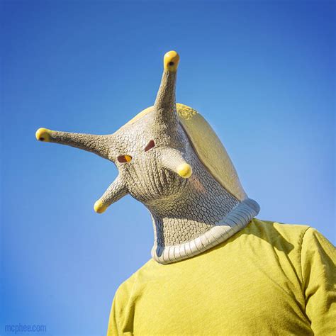 Want to Look LIke a Slimy, Yellow BANANA SLUG? Get This Mask!! - Pee-wee's blog