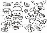 Cinnamon Roll Sanrio Coloring Pages sketch template
