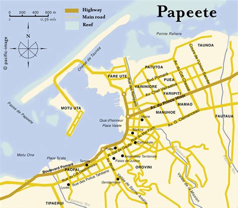 Papeete Map ~ World Of Map