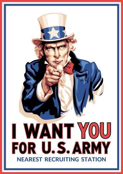 I Want You poster template, How to make an I Want You poster... | I want you poster, Army poster ...