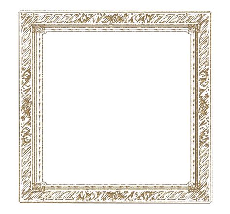 Golden Square Frame Transparent | PNG All