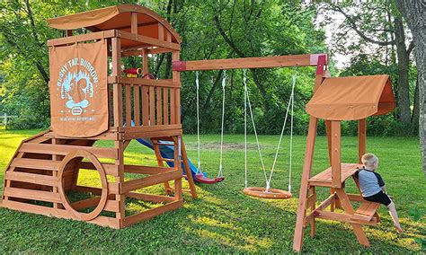 Up to 48% Off Wooden Playground Sets on Amazon | Prices from $212.99 ...