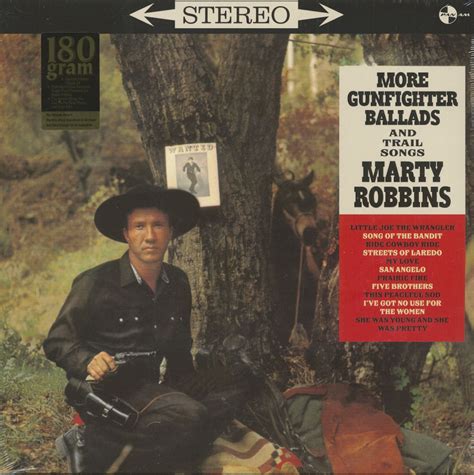 Marty Robbins LP: More Gunfighter Ballads And Trail Songs (LP, 180g Vinyl) - Bear Family Records