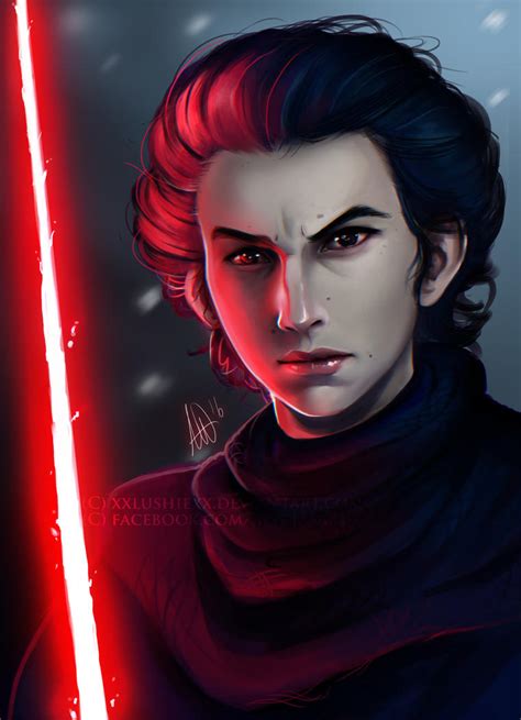 Kylo Ren by Lushies-Art on DeviantArt