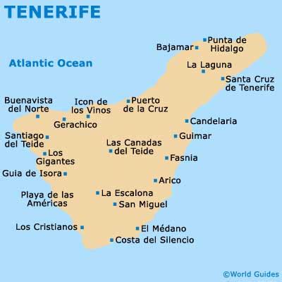 Map of Tenerife North Airport (TFN): Orientation and Maps for TFN ...