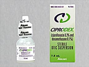 ciprofloxacin-dexamethasone otic Drug information on Uses, Side Effects ...