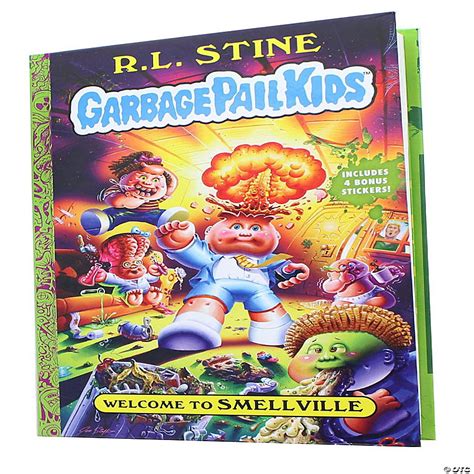 Garbage Pail Kids Welcome To Smellville Hardcover Book by R.L. Stine ...