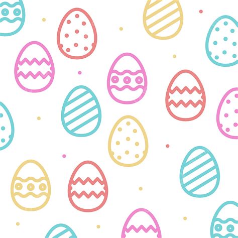 Colored Easter Eggs Vector PNG Images, Colorful Easter Eggs Vector Design, Easter Clipart, Logo ...