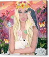 Ostara/Spring Painting by Nichol Skaggs - Fine Art America