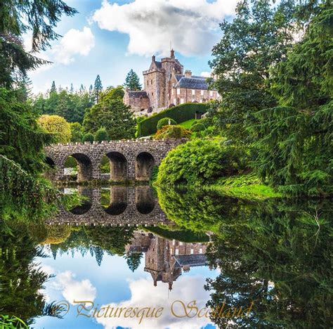 Drummond Castle in Crieff, Perthshire, Scotland | Scottish tours ...