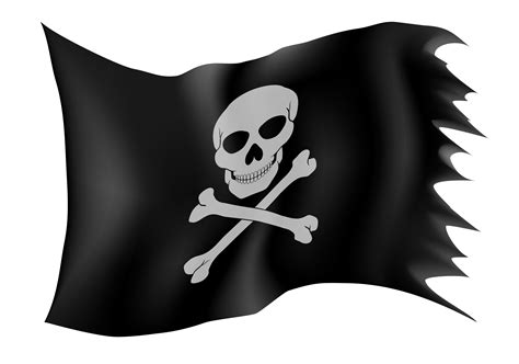 pirate flag vector illustration 490461 Vector Art at Vecteezy