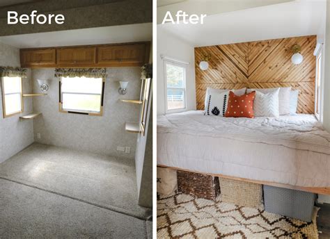 Cozy RV Bedroom Remodel | Remodel bedroom, Diy camper remodel ...