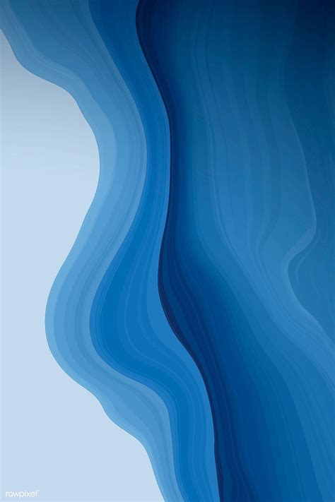 Premium vector of Blue fluid patterned background vector 1219746 ...