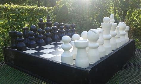 Large chess / draft game (only pieces) - Wood - Catawiki