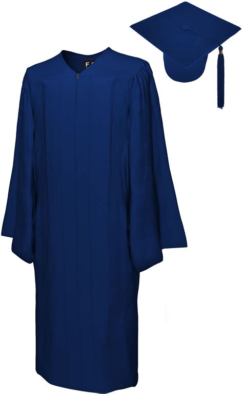 GO GREEN NAVY BLUE BACHELOR GRADUATION CAP & GOWN SET-rs4251465601226