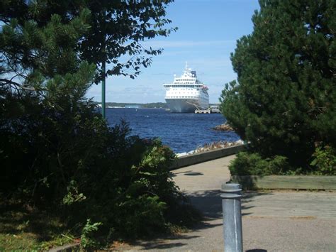 Cruise Ship docked in Sydney, Nova Scotia image - Free stock photo ...