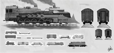 steampunk train concept | Steampunk, Train, Concept