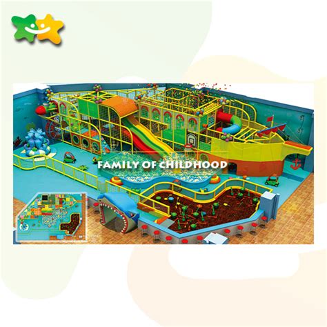 Mall area indoor playground children game for kids