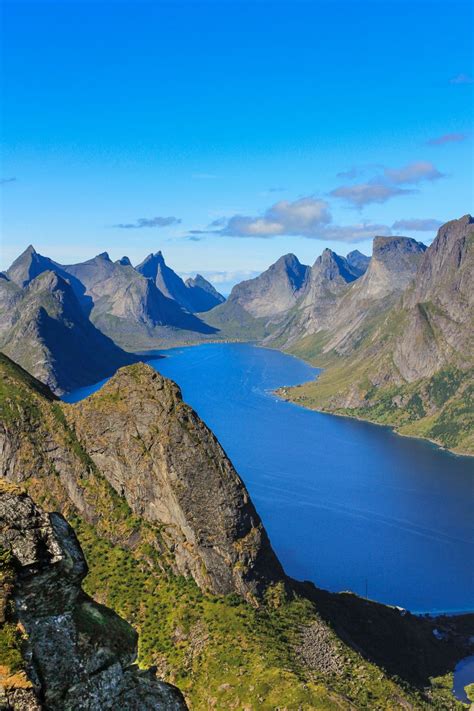 View from Reinebringen, Norway