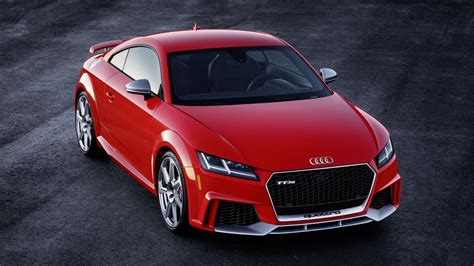 Desktop Wallpaper Red Audi Tt, Sports Car, Front, 4k, Hd Image, Picture ...