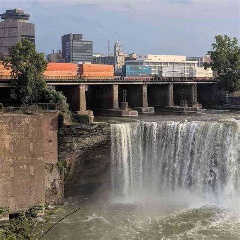 High Falls on the Genesee River - Day Trips Around Rochester, NY