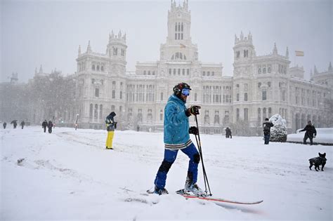 Snowstorm Filomena forces Madrid’s airport to close – POLITICO