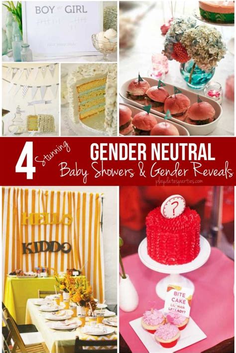 4 Stunning Gender Neutral Baby Showers and Gender Reveals