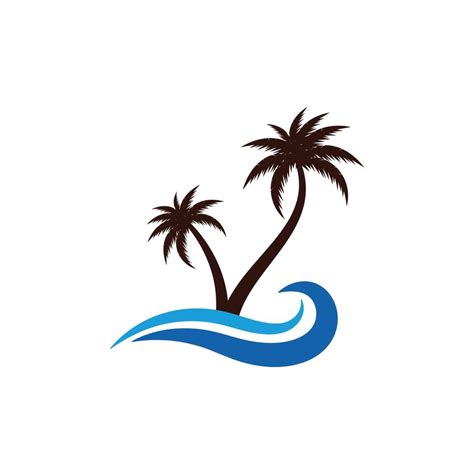 palm beach logo 20191063 Vector Art at Vecteezy