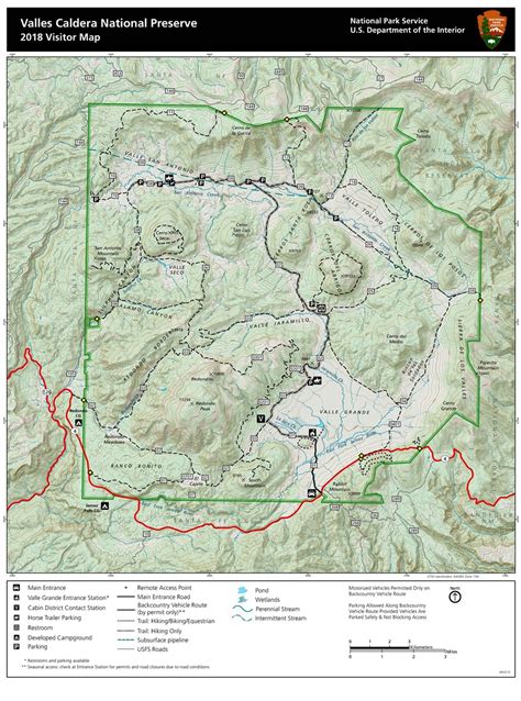 Maps - Valles Caldera National Preserve (U.S. National Park Service)