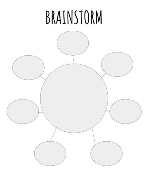 Brainstorm Worksheet - Riset