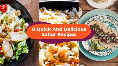 Start Your Day Right With These 8 Quick And Delicious Sahur Recipes ...