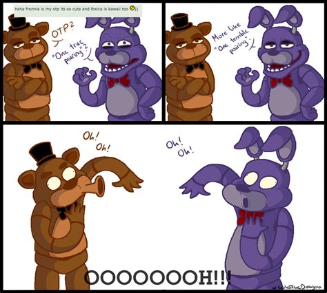 .:Bonnie's and Freddy's reaction to FNaF ships:. by Coksii on DeviantArt