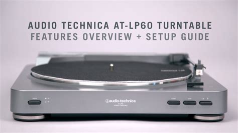 Audio Technica At Lp60 Manual