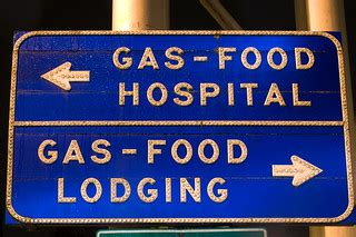 GAS-FOOD HOSPITAL GAS-FOOD LODGING | Curtis Gregory Perry | Flickr