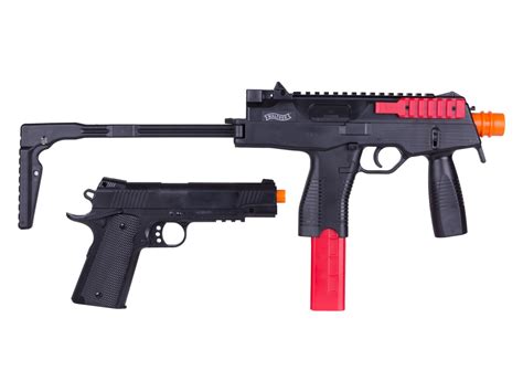 Walther Tactical Airsoft Kit, Black/Red. Airsoft guns | Pyramyd Air