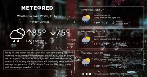 Lake Worth, FL Weather 14 days - Meteored