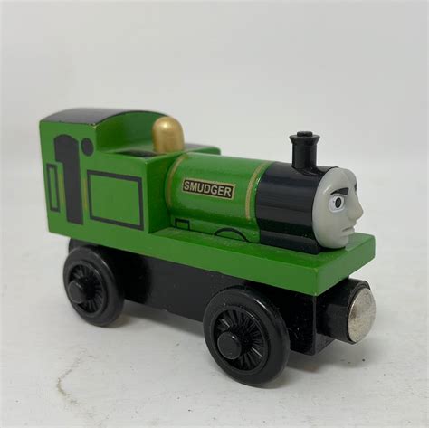 Thomas & Friends Smudger Magnetic Wooden Toy Train – shophobbymall