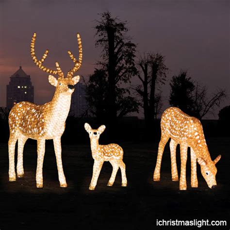 Christmas decoration LED light reindeer | iChristmasLight