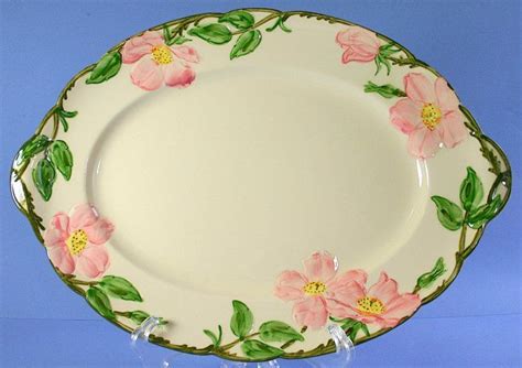 Franciscan Desert Rose (USA) Oval Serving Platter 14" | Franciscan ...